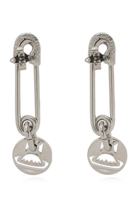 Vivienne Westwood 'Imogene' earrings with charm | Women's Jewelery